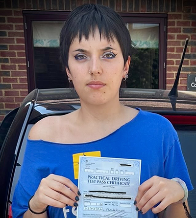 Holly 's Driving Test Pass Testimonial