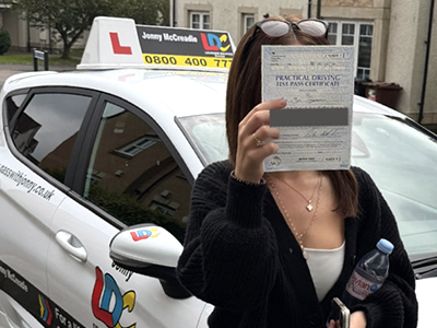 Mya 's Driving Test Pass Testimonial