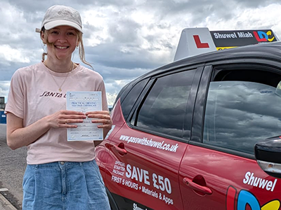 Megan Allen's Driving Test Pass Testimonial
