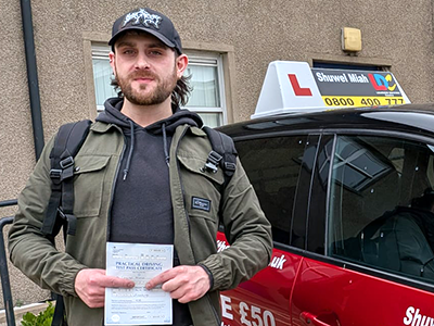 Cameron Morice's Driving Test Pass Testimonial