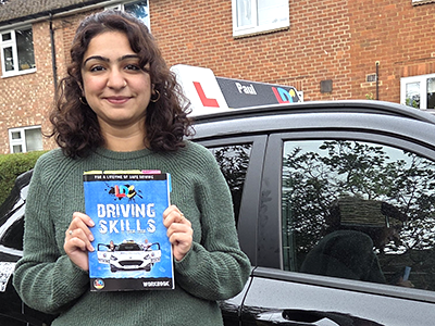 Vrinda R.'s Driving Test Pass Testimonial