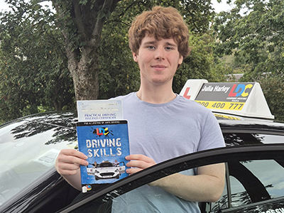 Patrick Gillies's Driving Test Pass Testimonial