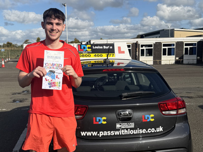 James Meudell's Driving Test Pass Testimonial